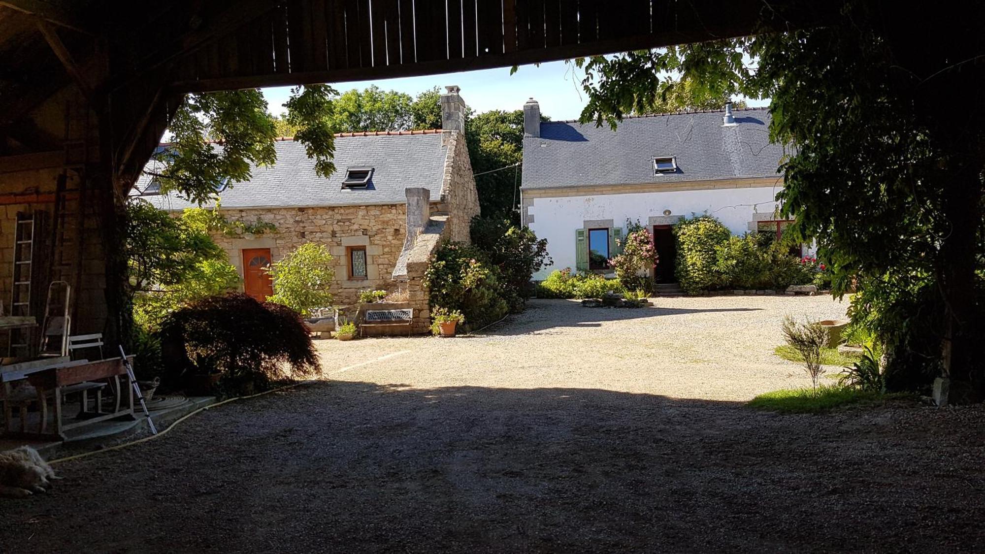 La Ferme De Kerhors Hotel Tréméoc Bagian luar foto